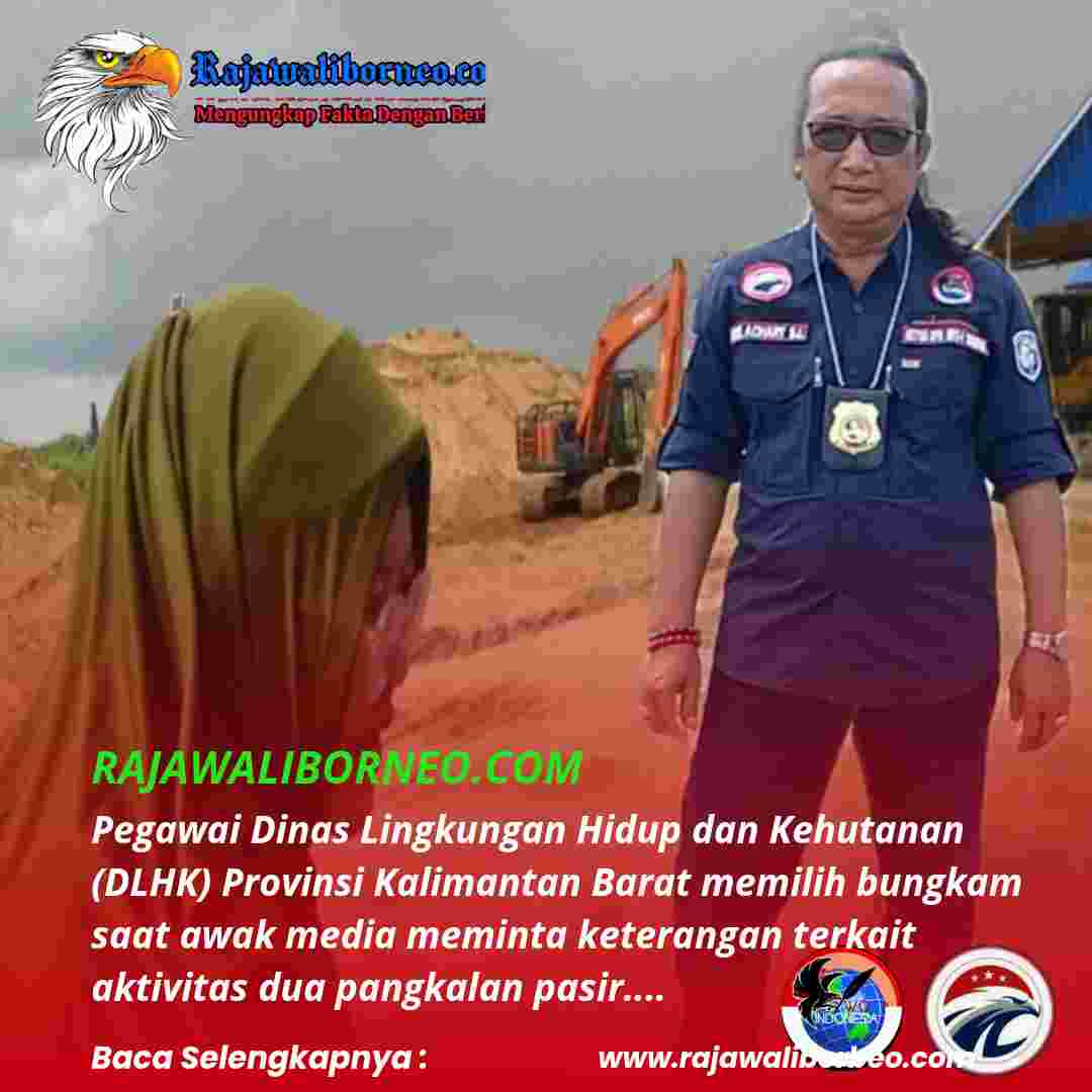 DLHK Kalbar Bungkam, Warga Sambas Keluhkan Pangkalan Pasir