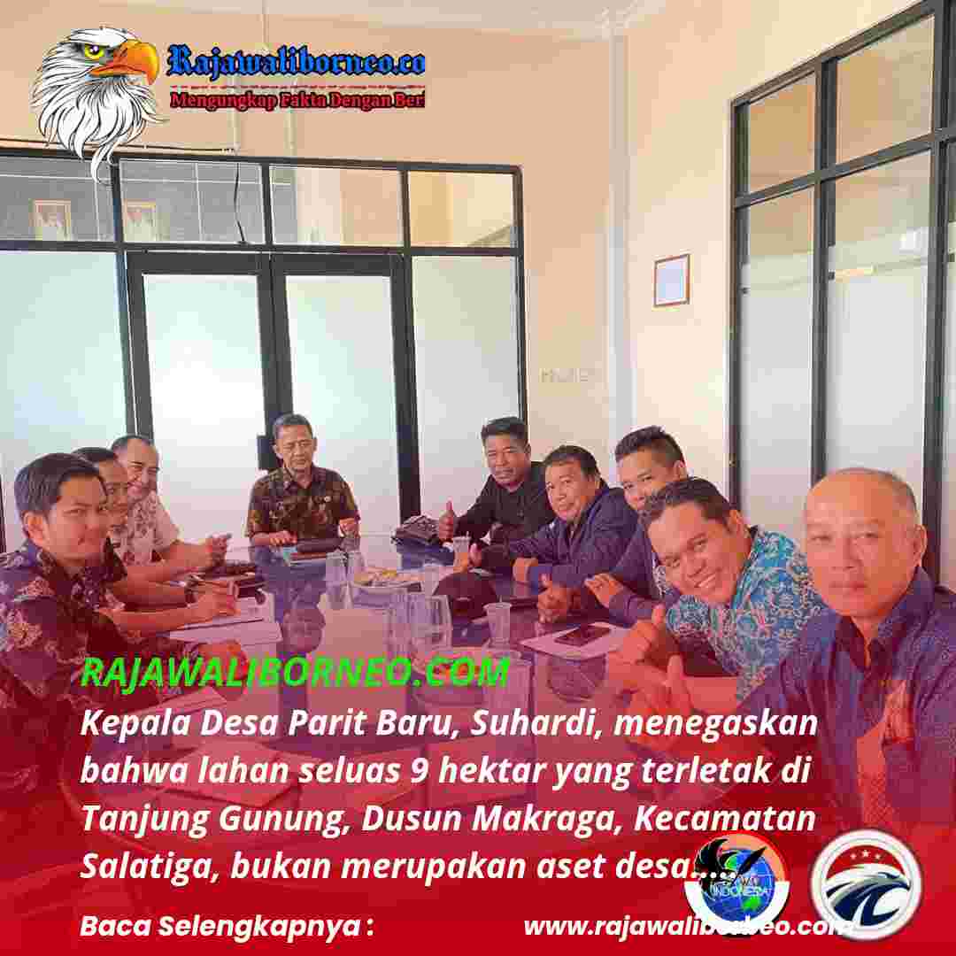 Kades Parit Baru Tegaskan Lahan 9 Hektar Bukan Aset Desa