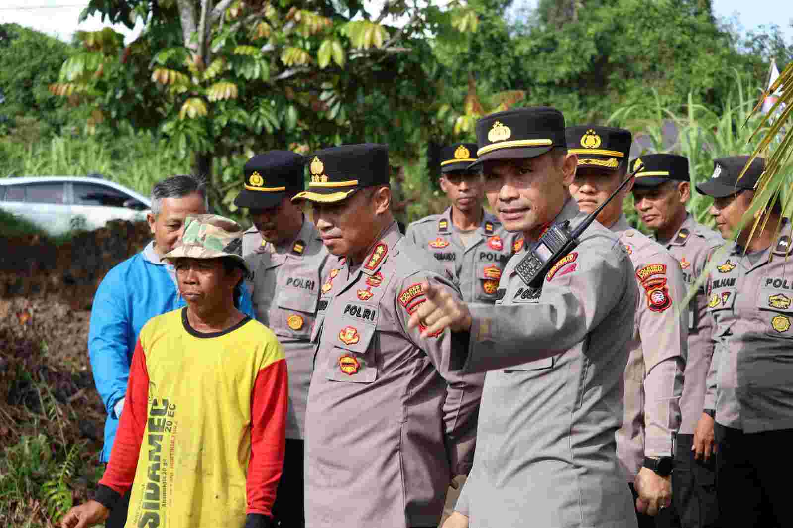 Polresta Pontianak Tinjau Program Pangan P2B