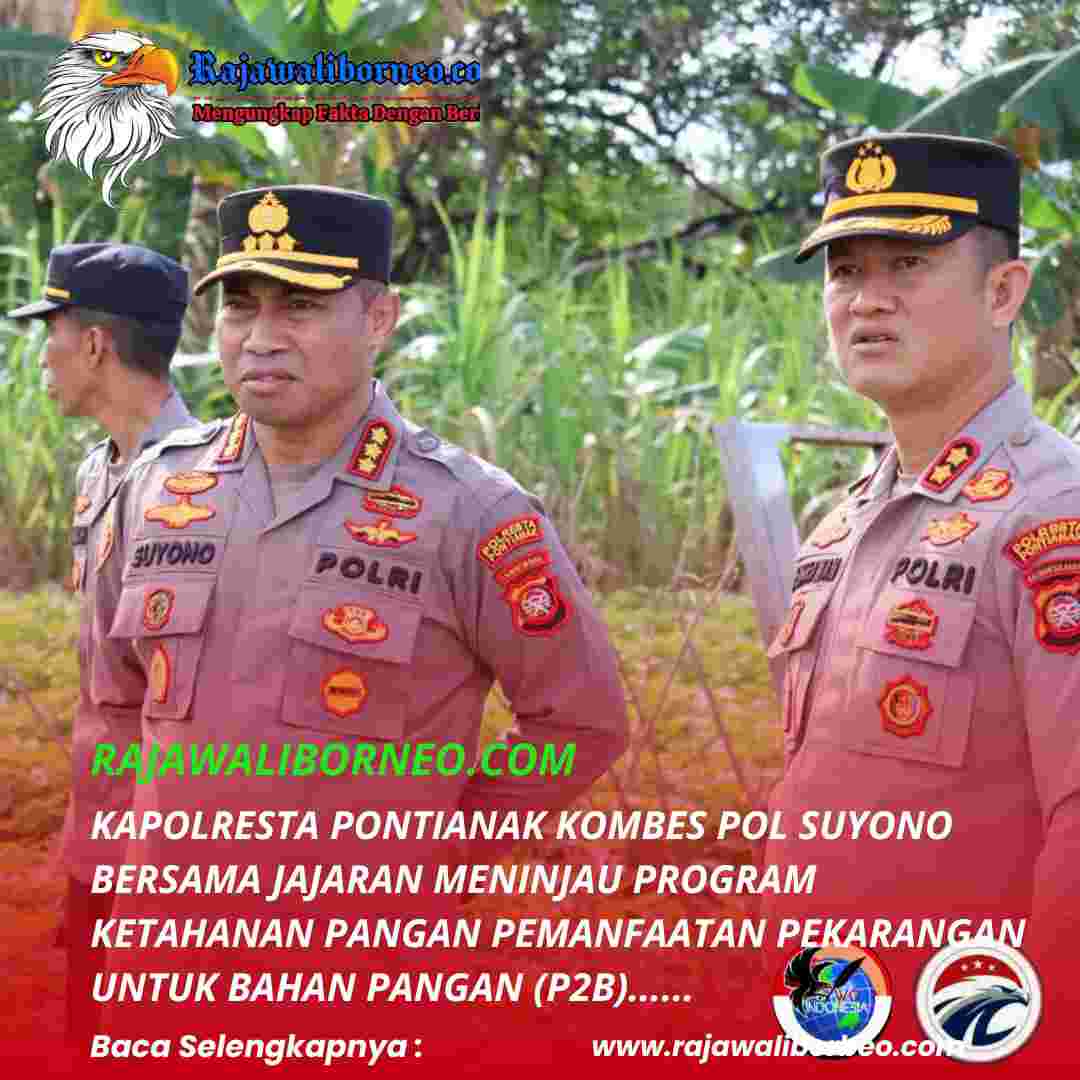 Kapolresta Pontianak Dukung Pemanfaatan Pekarangan