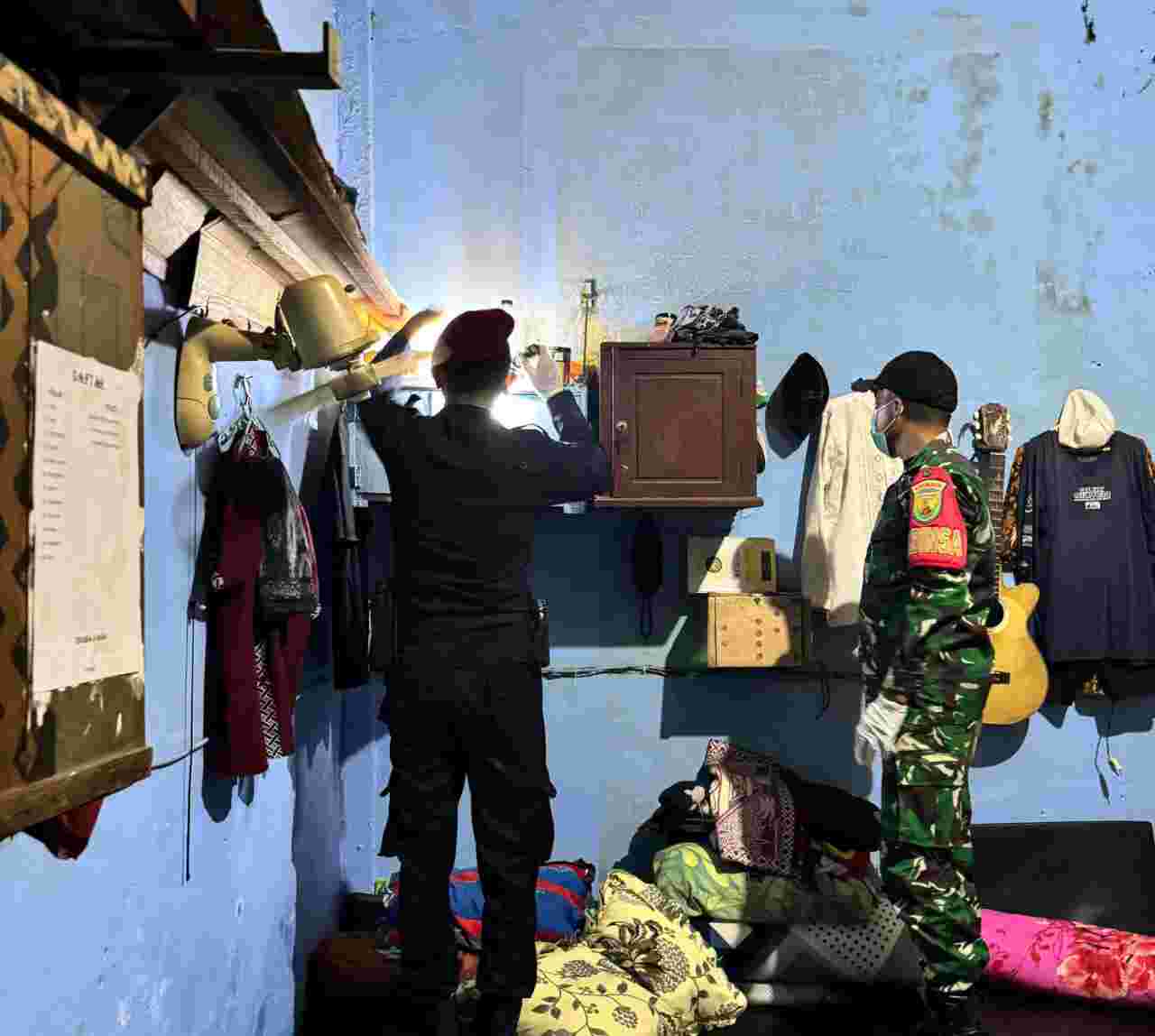 Lapas Surulangun Rawas Gelar Razia Gabungan Aman dan Tertib.