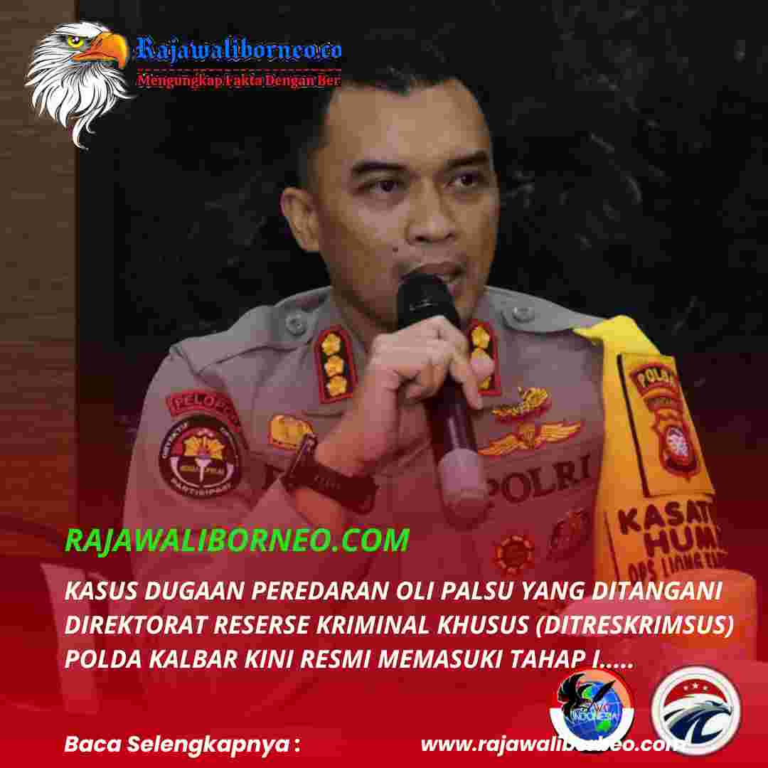 Polda Kalbar Serahkan Berkas Kasus Oli Palsu ke Kejati