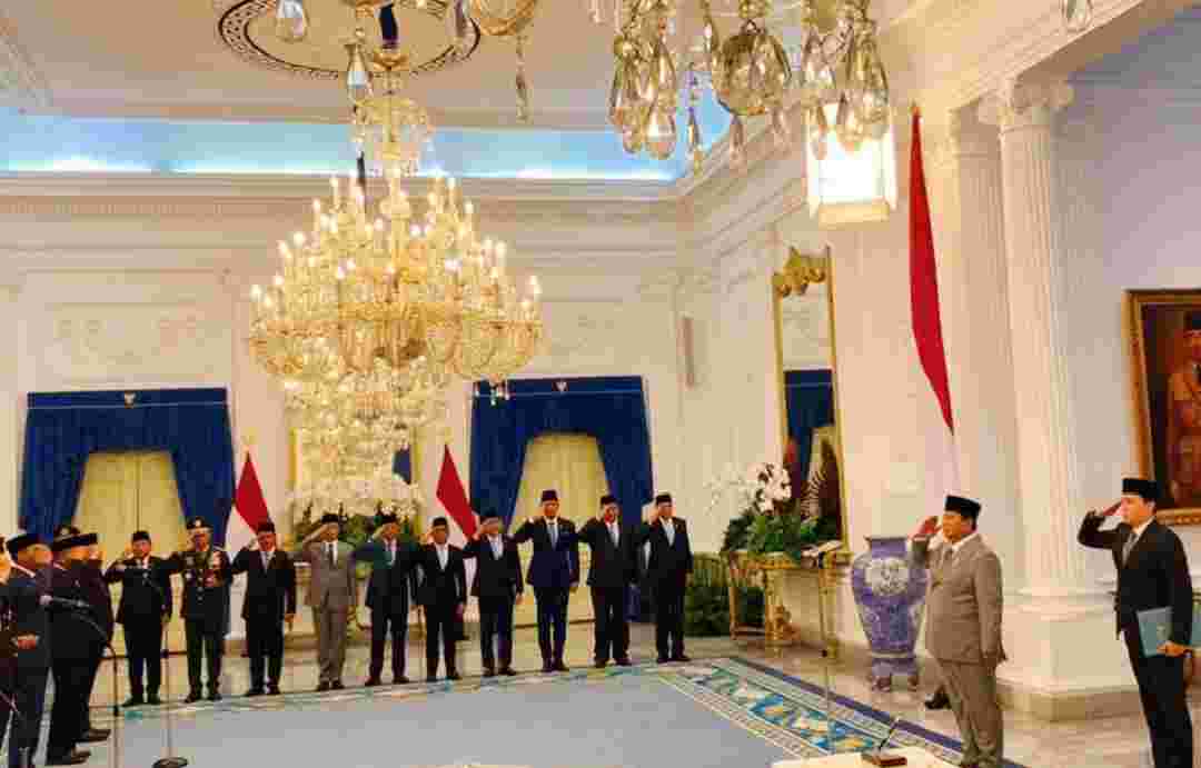 Prabowo Lantik Komisi Percepatan Reformasi Polri.