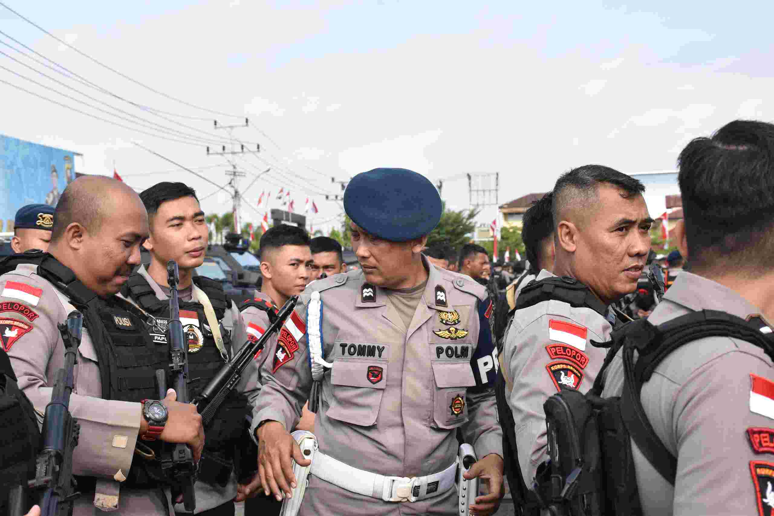 Satbrimob Polda Kalbar Gelar Gaktiblin untTingkatkan Disiplin Personel.