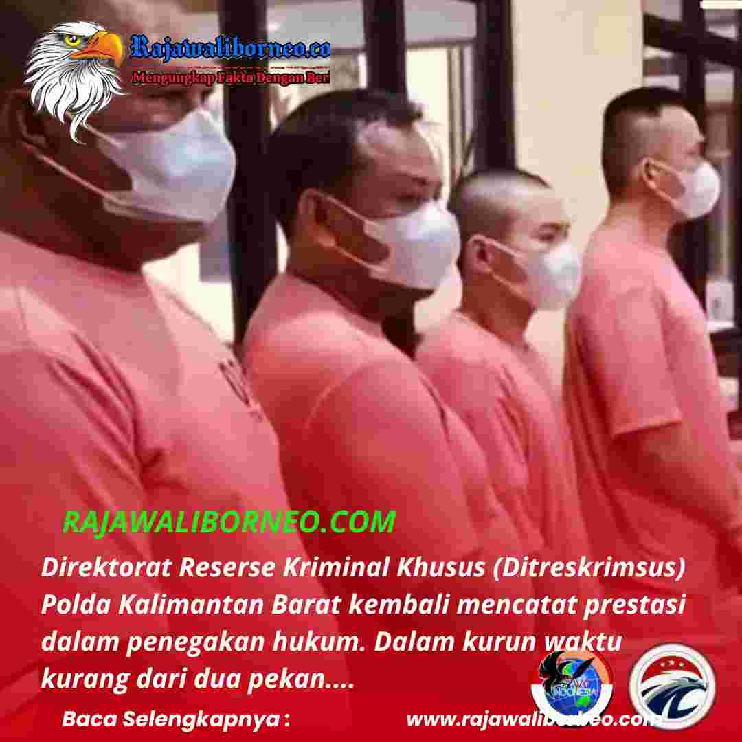 Polda Kalbar Bongkar Empat Kasus Migas dan Kehutanan