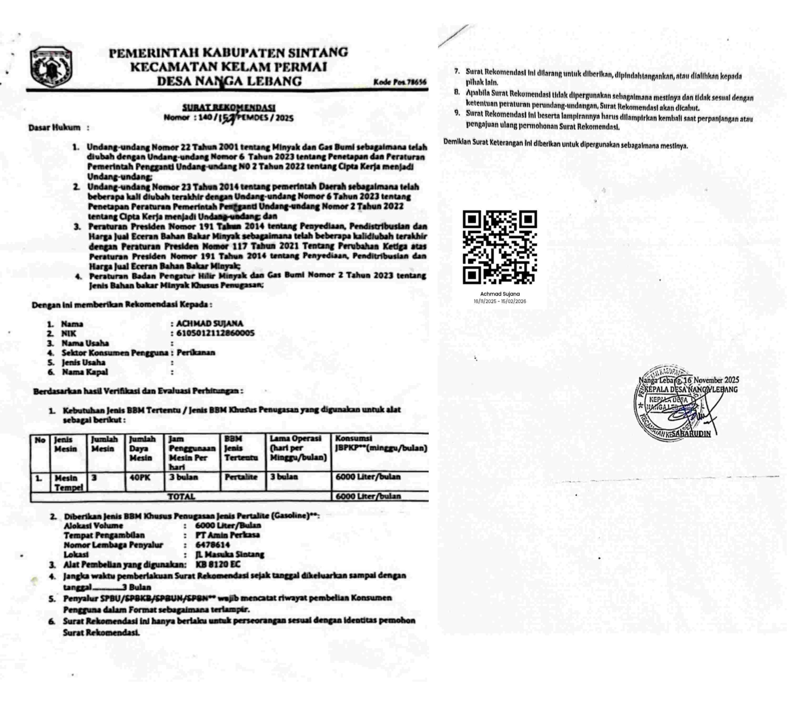 SPBU 64.786.14 Tegaskan Penyaluran BBM Subsidi Sesuai Regulasi.