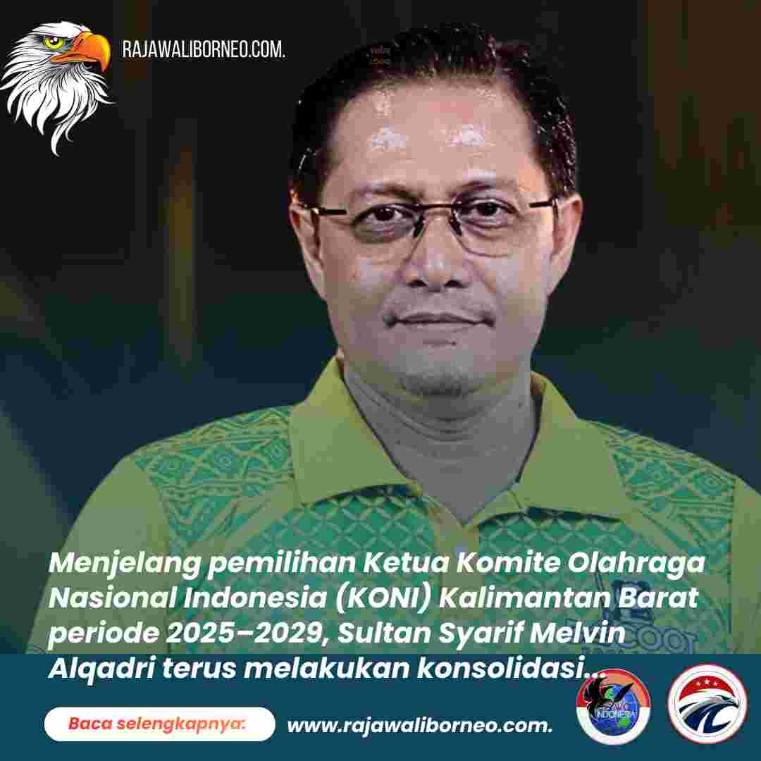 Sultan Melvin Gencar Konsolidasi Jelang Pemilihan KONI Kalbar