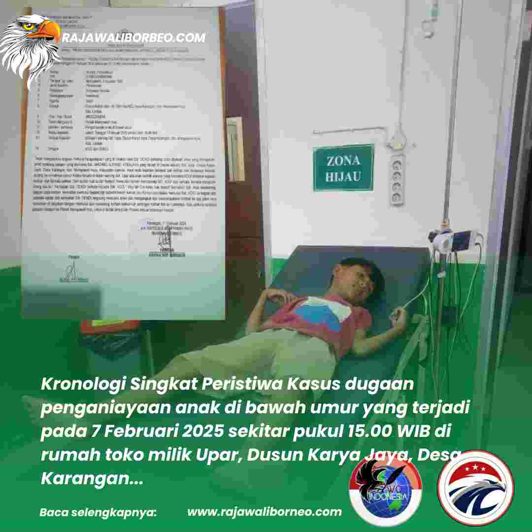 Kasus Penganiayaan Anak di Landak Mandek