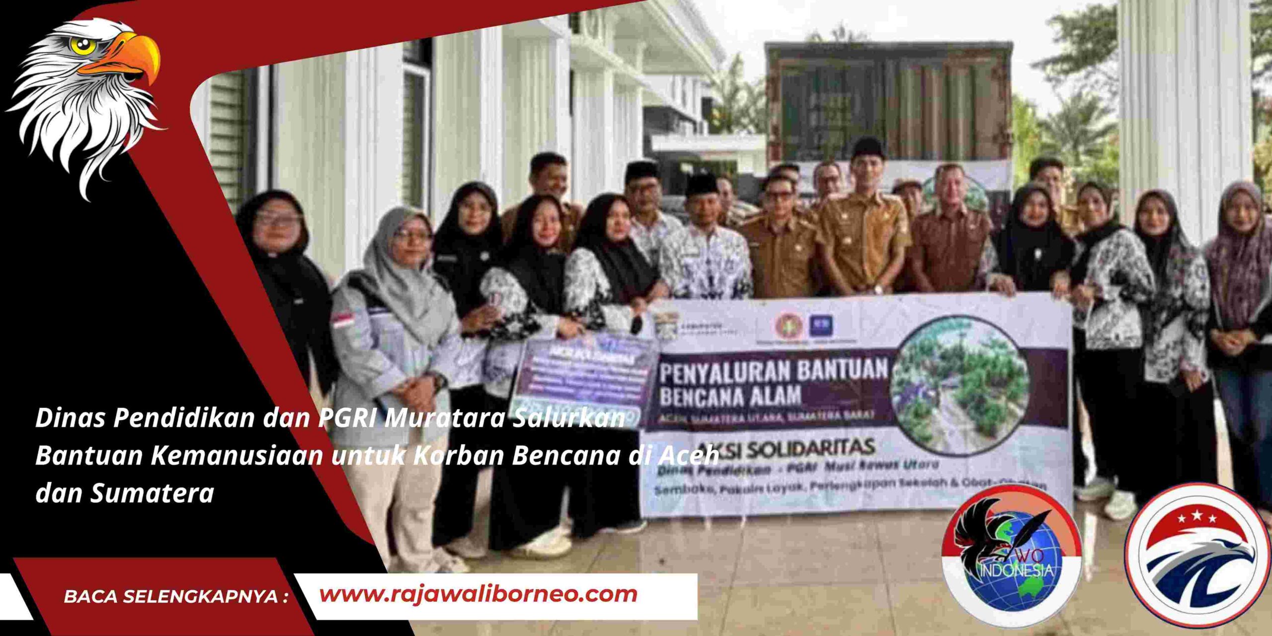 Pelepasan Bantuan Bencana Alam Secara Simbolis.