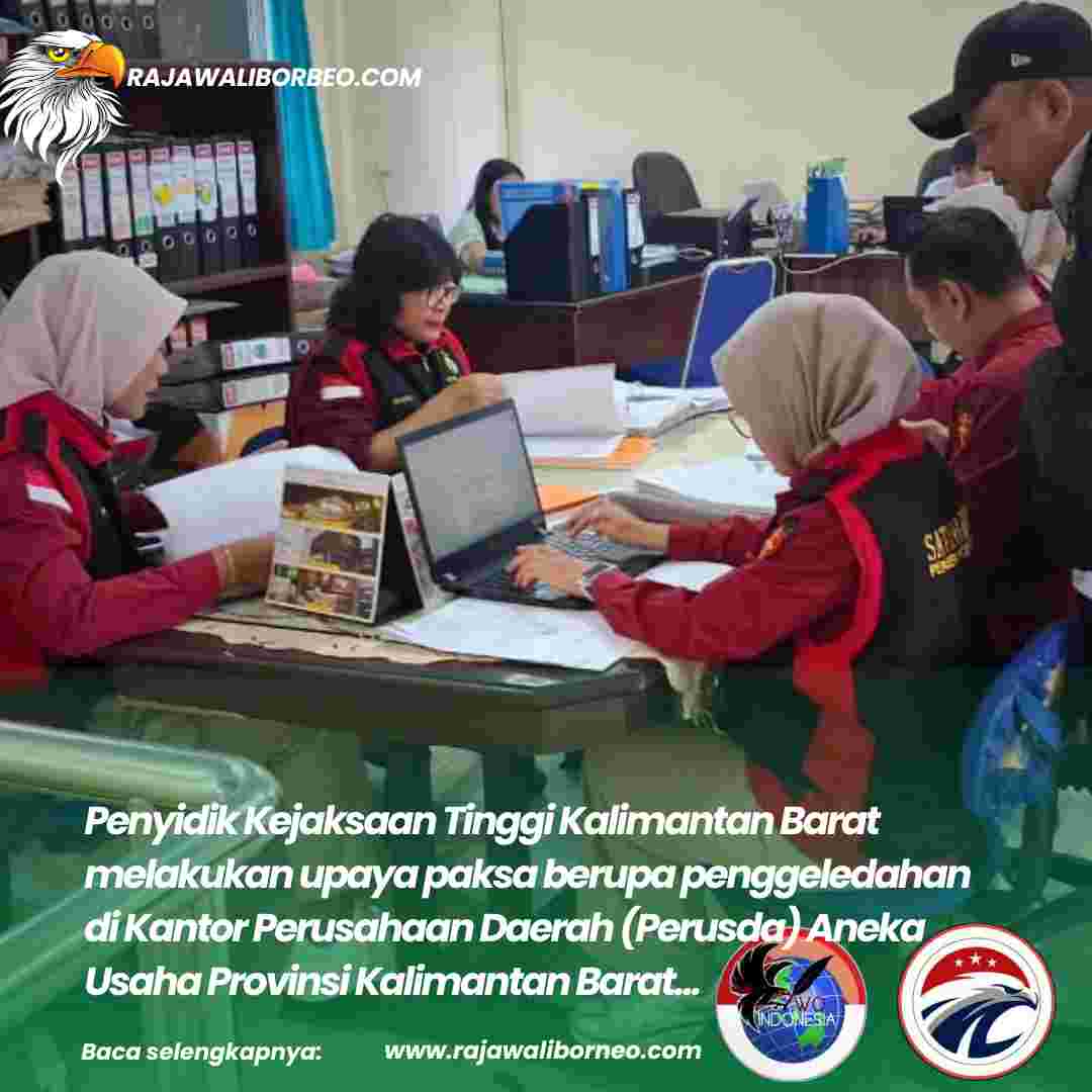 Kejati Kalbar Geledah Perusda Aneka Usaha