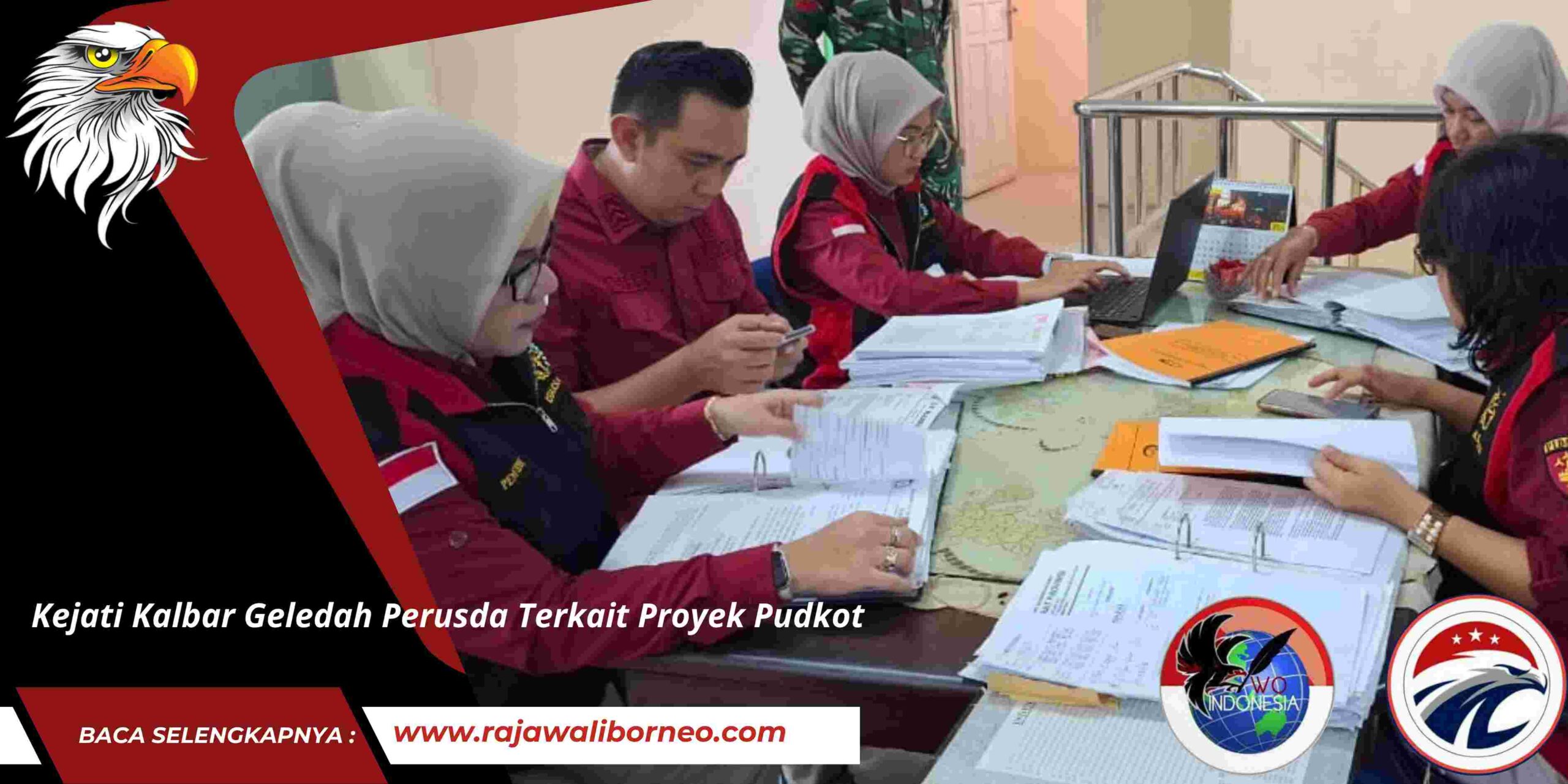 Kejati Kalbar Geledah Perusda Terkait Proyek Pudkot.