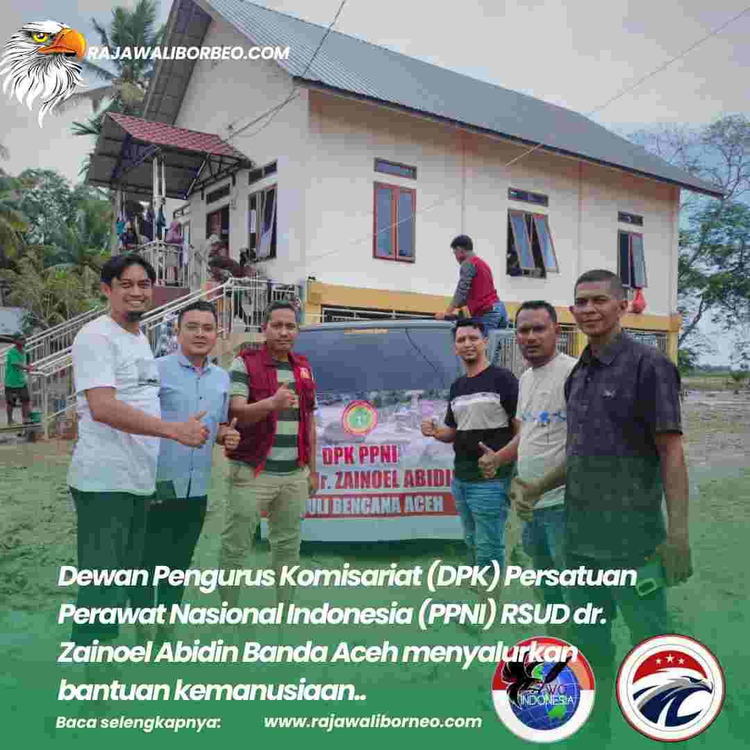 DPK PPNI RSUD Zainoel Abidin Salurkan Bantuan Banjir Aceh Utaru