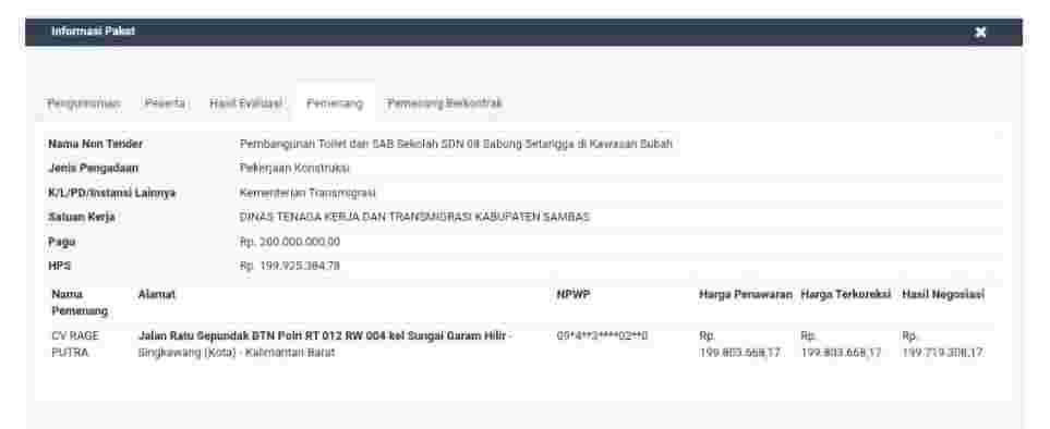 Proyek WC Sekolah APBN Sambas Diduga Menyimpang.