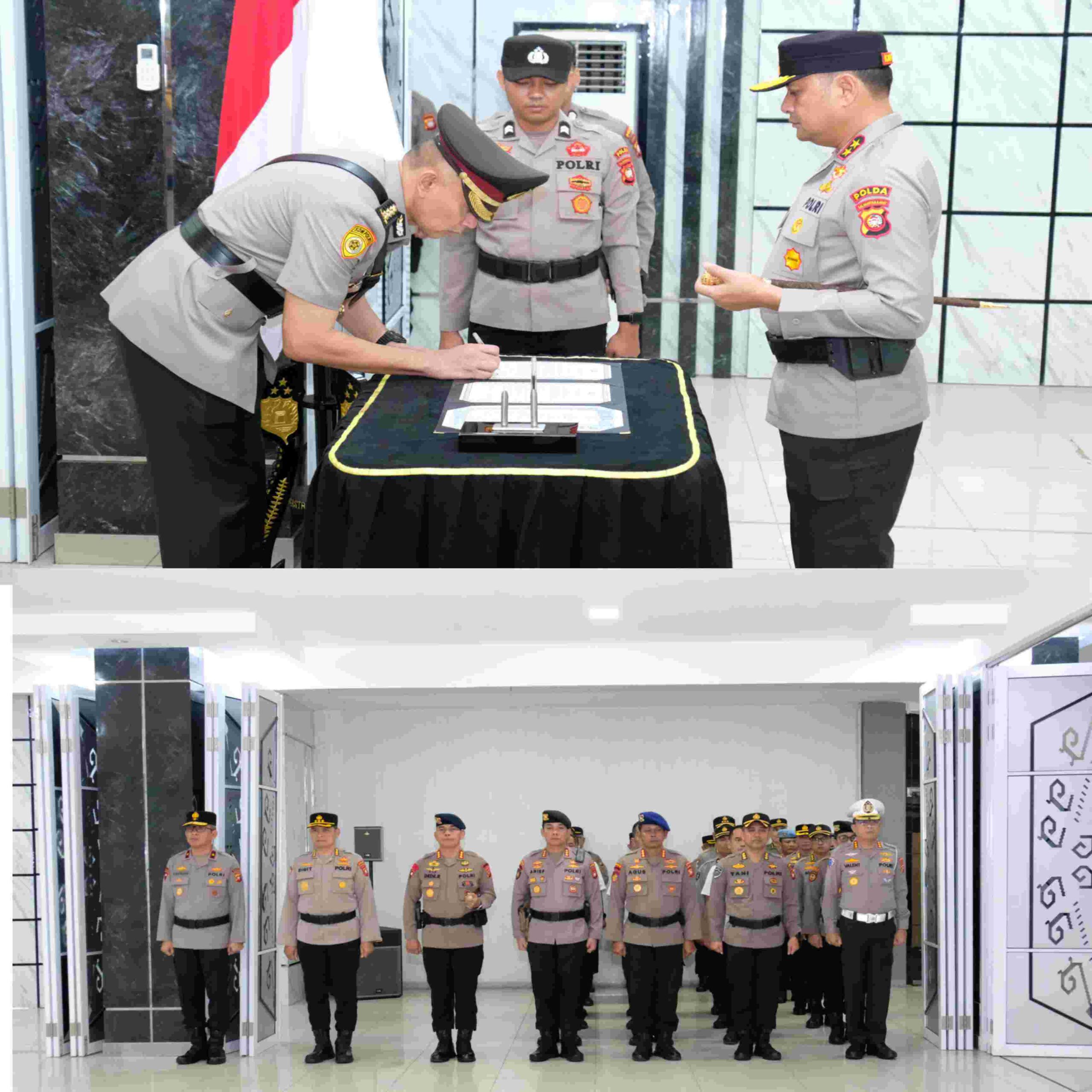 Kapolda Kalbar Pimpin Sertijab PJU dan Kapolres Jajaran.