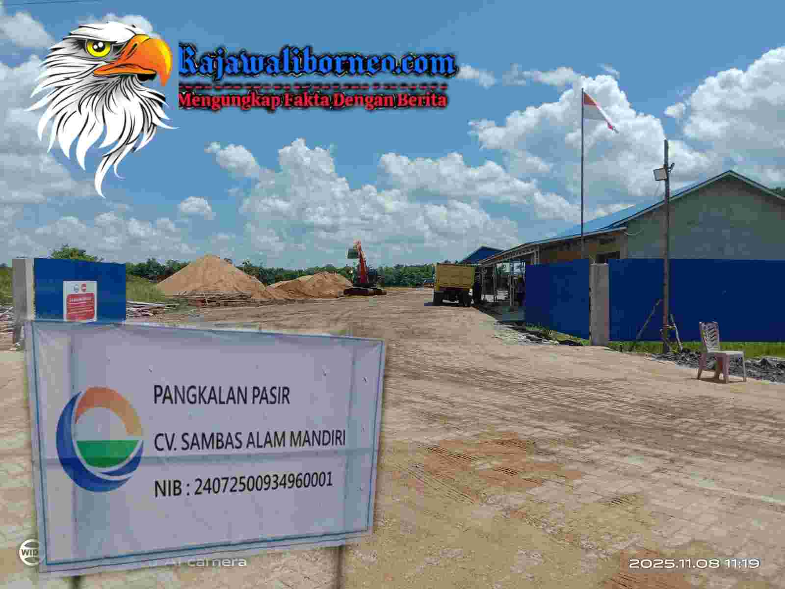 Warga Sambas Soroti Dugaan Tambang Pasir Ilegal di Desa Kartiasa.