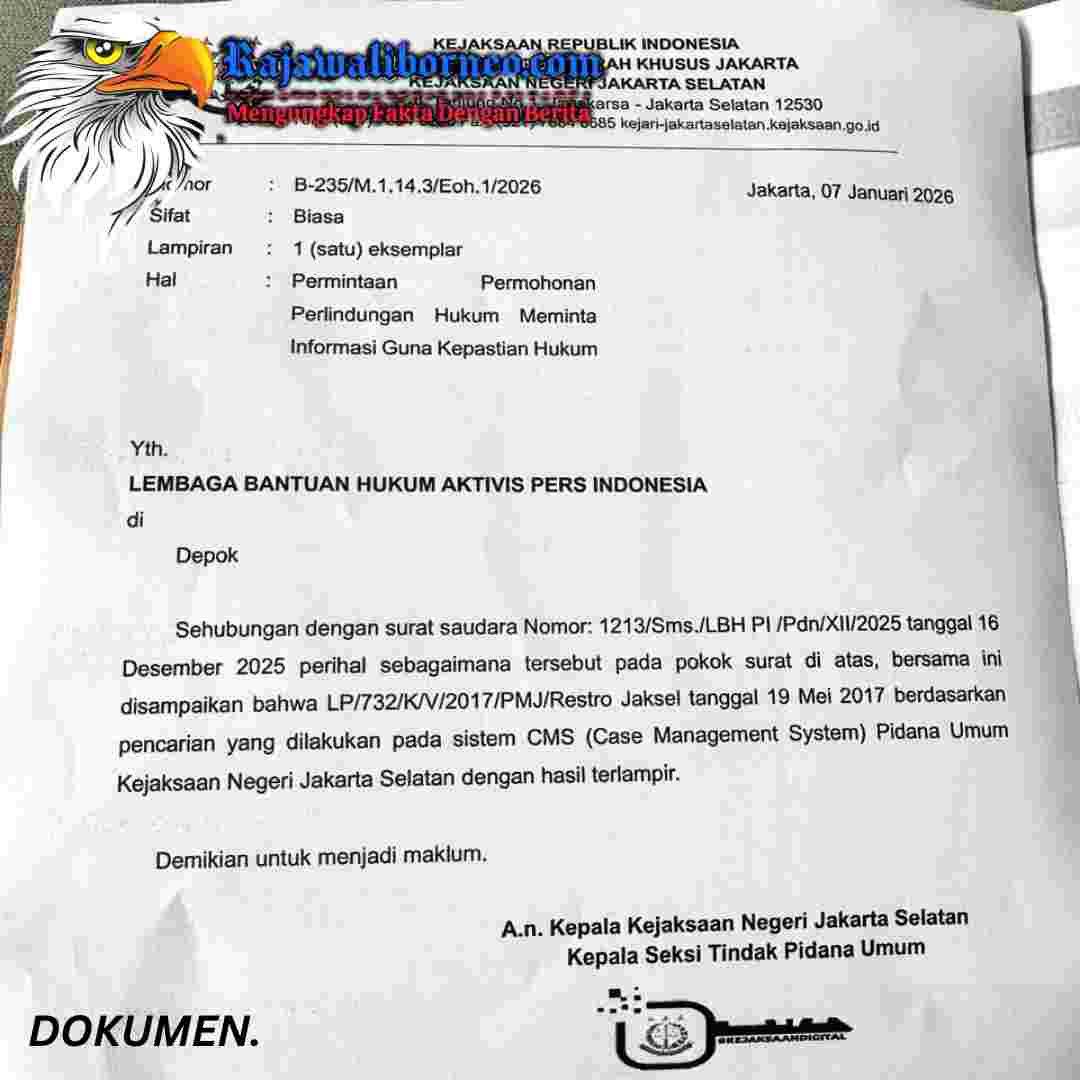 Pelapor Penuhi Undangan Kapolda Metro Jaya Terkait Dugaan SP3 Bermasalah.