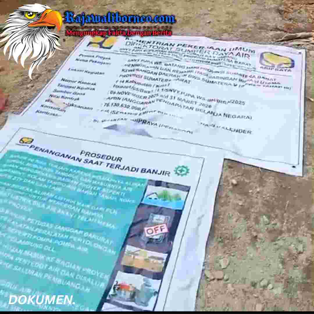 Warga Soroti Pelaksanaan Proyek Irigasi.