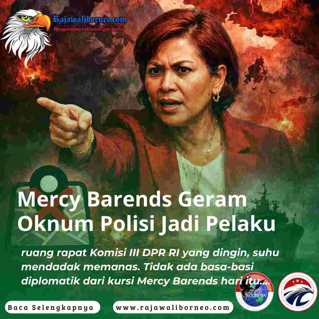 Mercy Barends Geram Oknum Polisi Jadi Pelaku