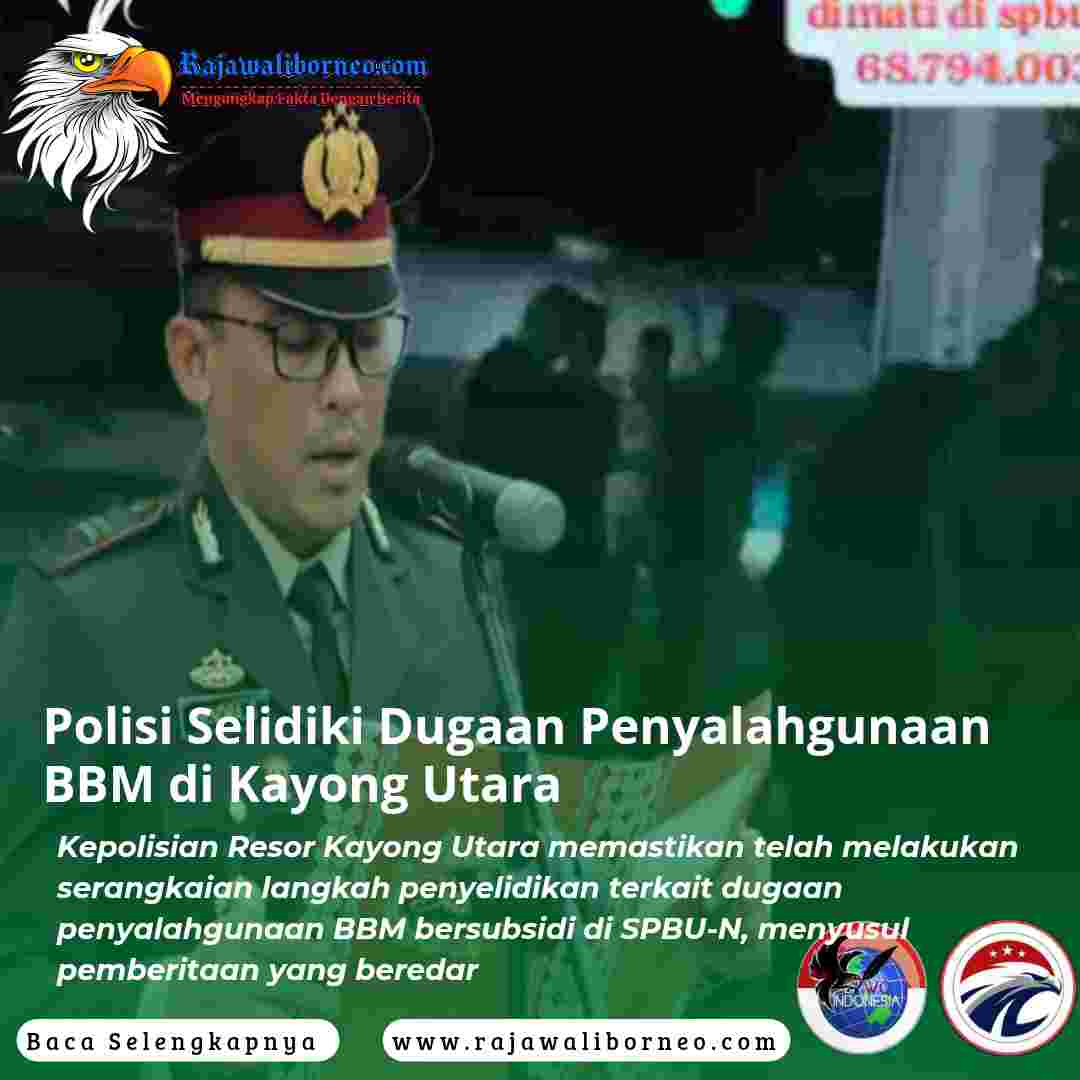 Polisi Selidiki Dugaan Penyalahgunaan BBM di Kayong Utara
