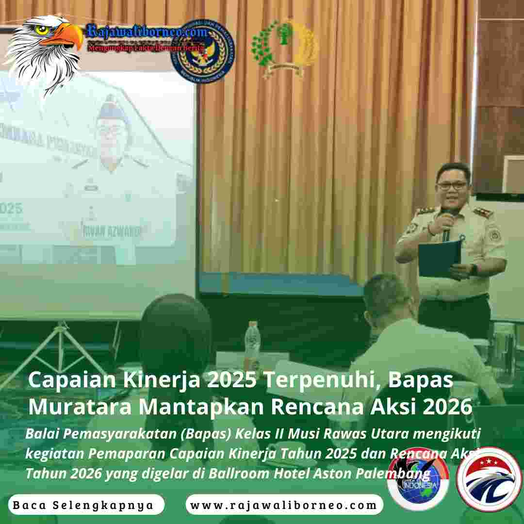 Capaian Kinerja 2025 Terpenuhi, Bapas Muratara Mantapkan Rencana Aksi 2026