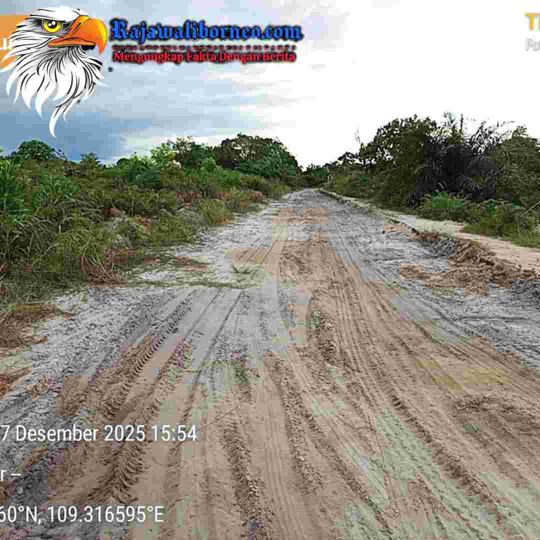Proyek Jalan Sawit Rp5 Miliar di Paloh.