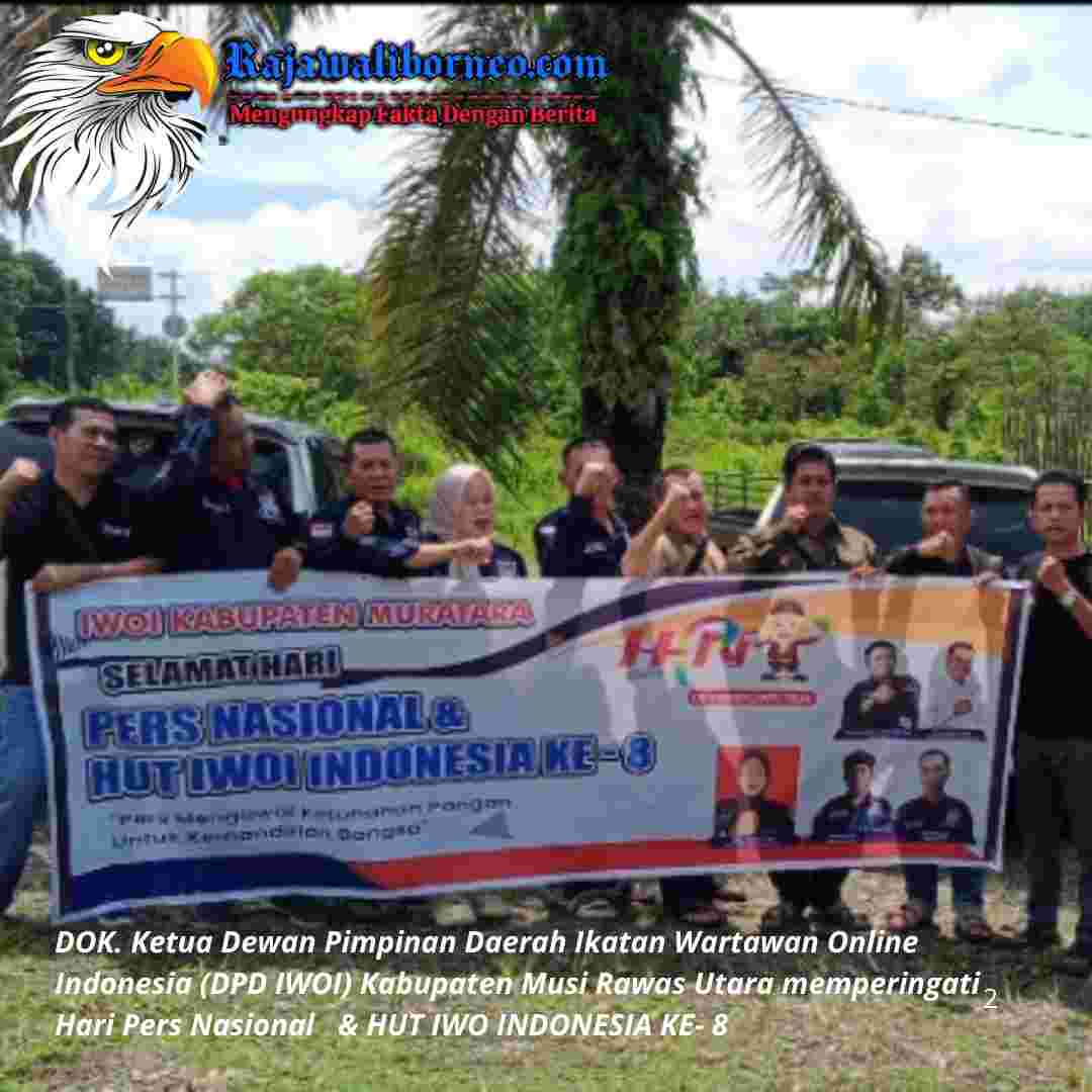 Ketua DPD IWOI Muratara Peringati HPN ke-80 dan HUT IWOI
