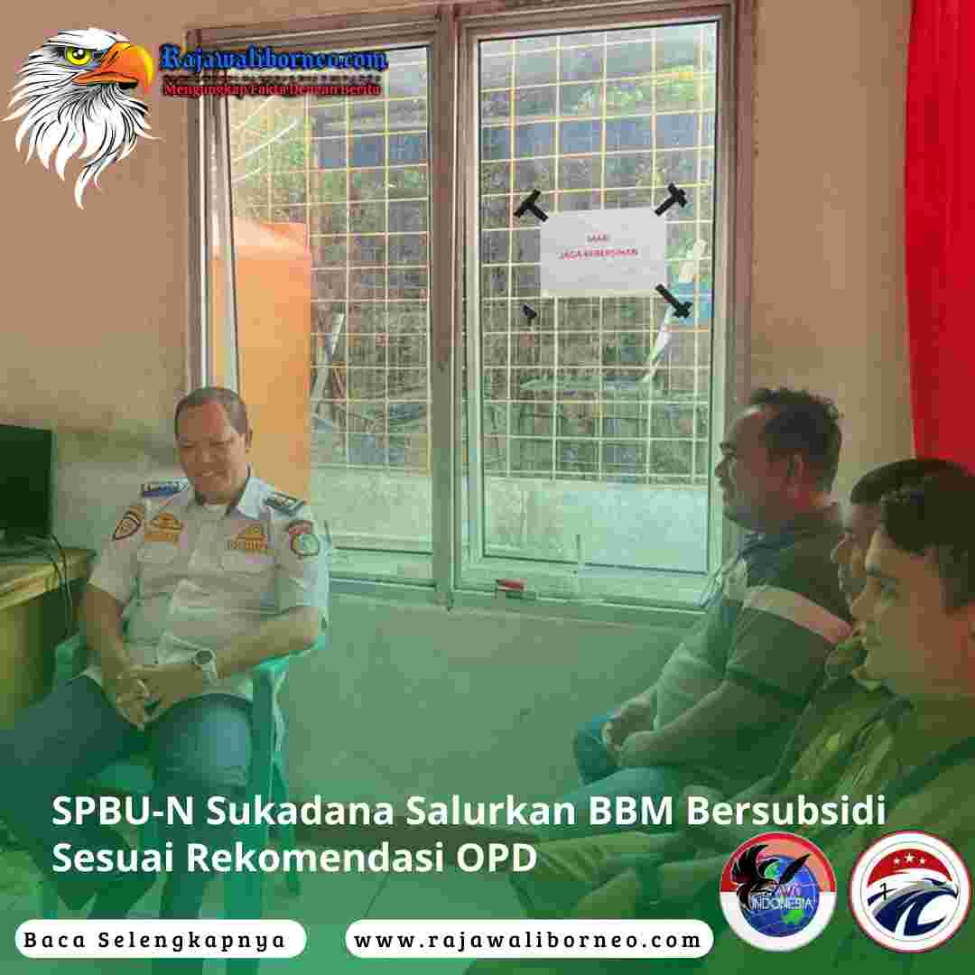 BBM Bersubsidi di SPBU-N Wajib Rekomendasi OPD