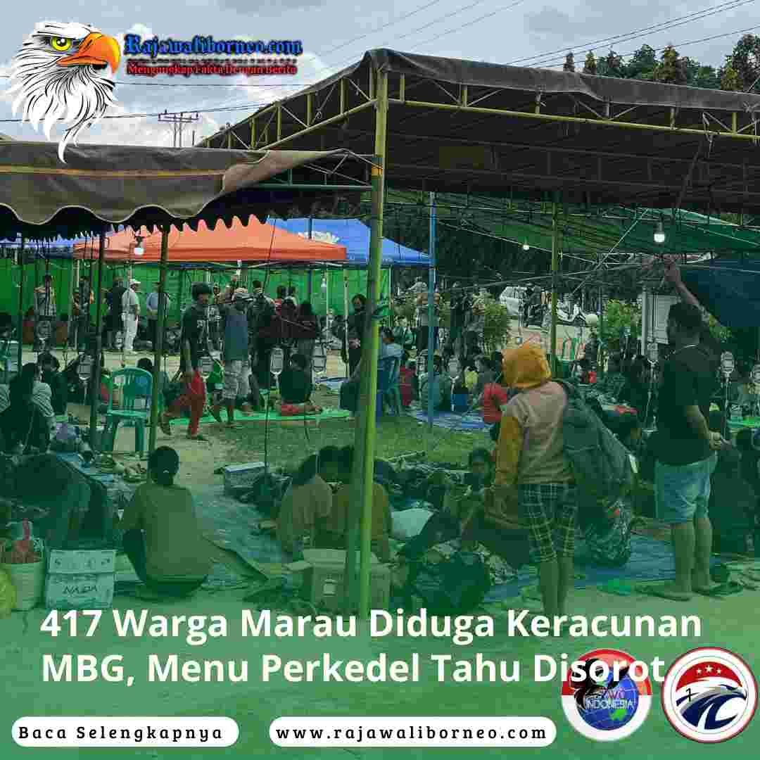 417 Warga Marau Diduga Keracunan MBG, Menu Perkedel Tahu Disorot