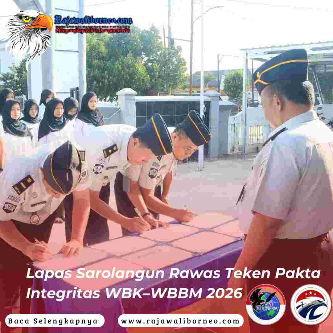 Lapas Sarolangun Rawas Teken Pakta Integritas WBK–WBBM 2026