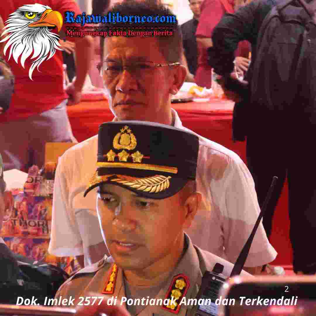 Polresta Kawal Imlek 2577 Tanpa Gangguan.