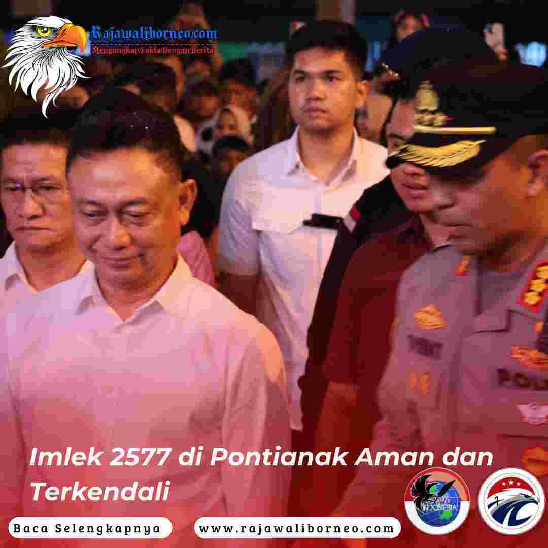 Imlek 2577 di Pontianak Aman dan Terkendali