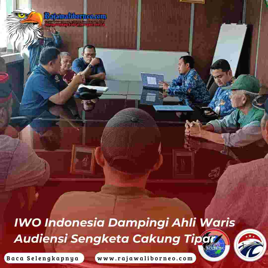 IWO Indonesia Dampingi Ahli Waris Audiensi Sengketa Cakung Tipar
