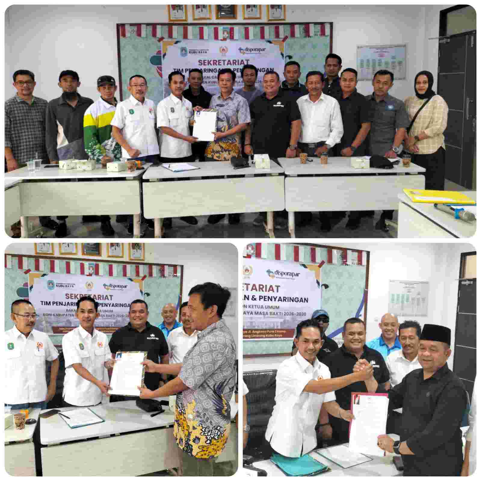 Pemilihan Ketua KONI Kubu Raya Uji Netralitas Panitia.