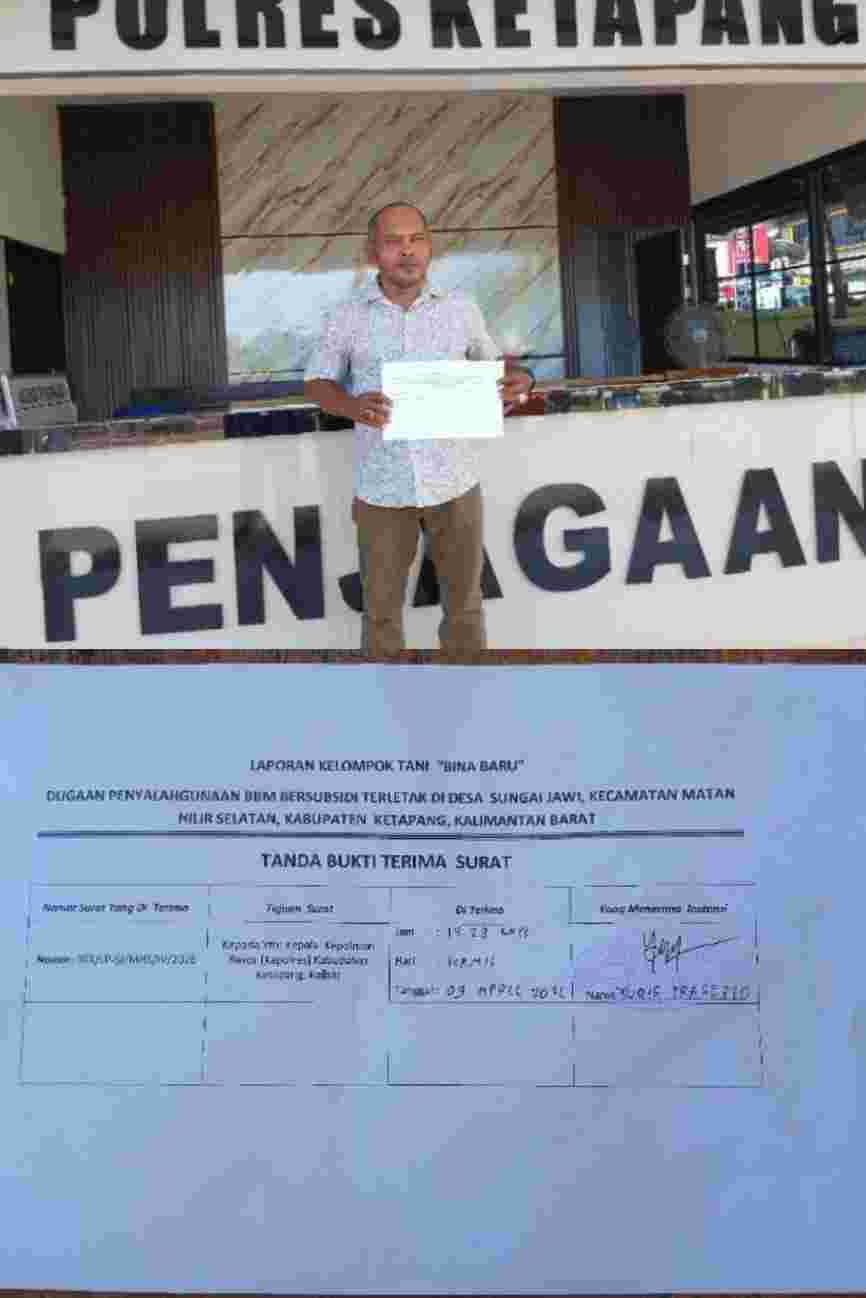 BBM Subsidi Diduga Disalahgunakan di SPBU Sungai Jawi.