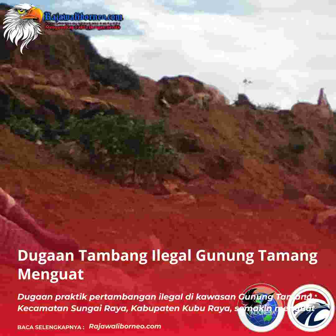 Dugaan Tambang Ilegal Gunung Tamang Menguat