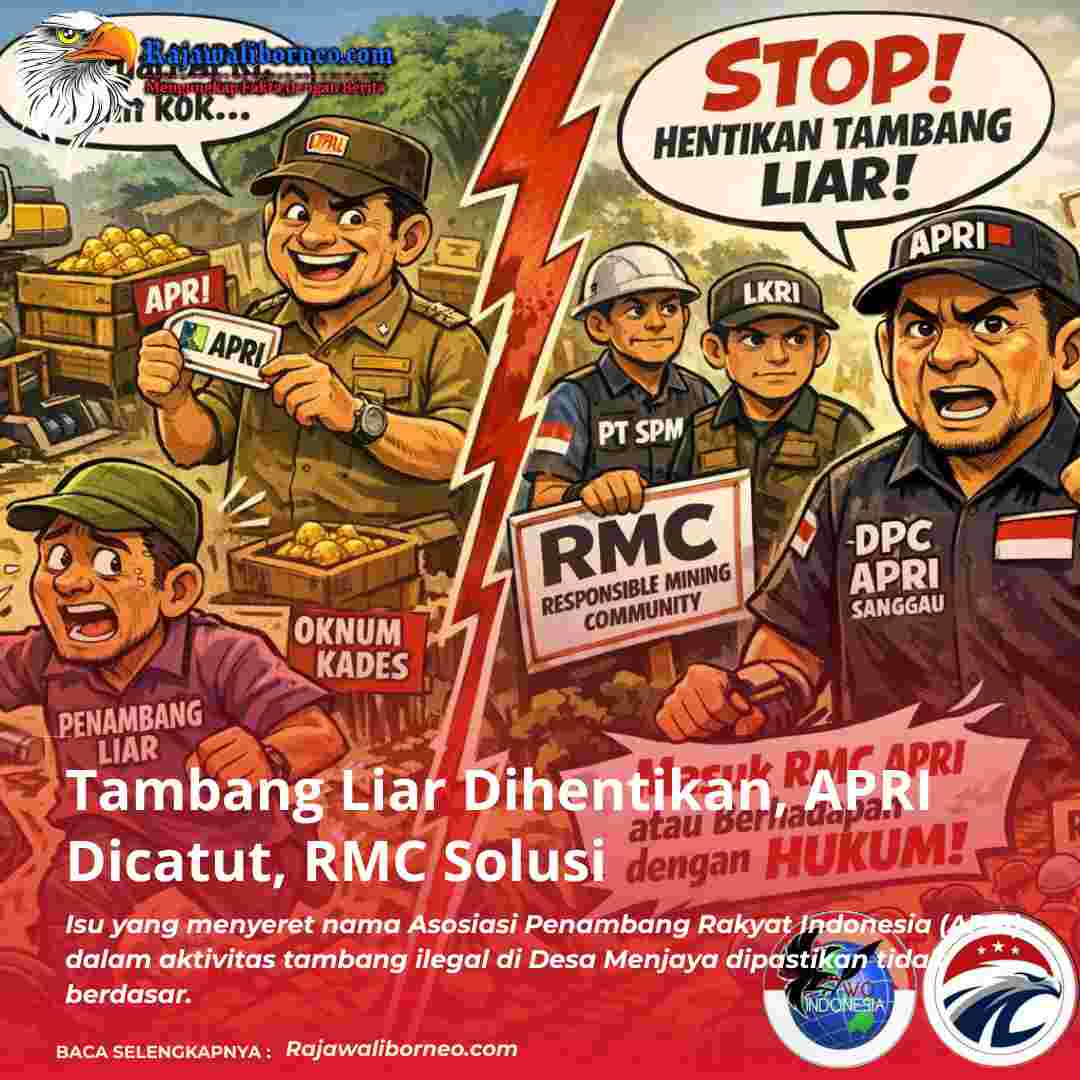 Tambang Liar Dihentikan, APRI Dicatut, RMC Solusi