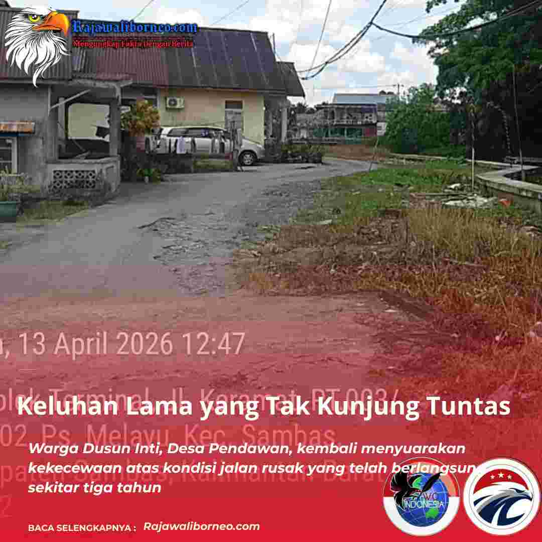 Jalan Alternatif Sambas Rusak Tiga Tahun, DPU Janji Bertahap