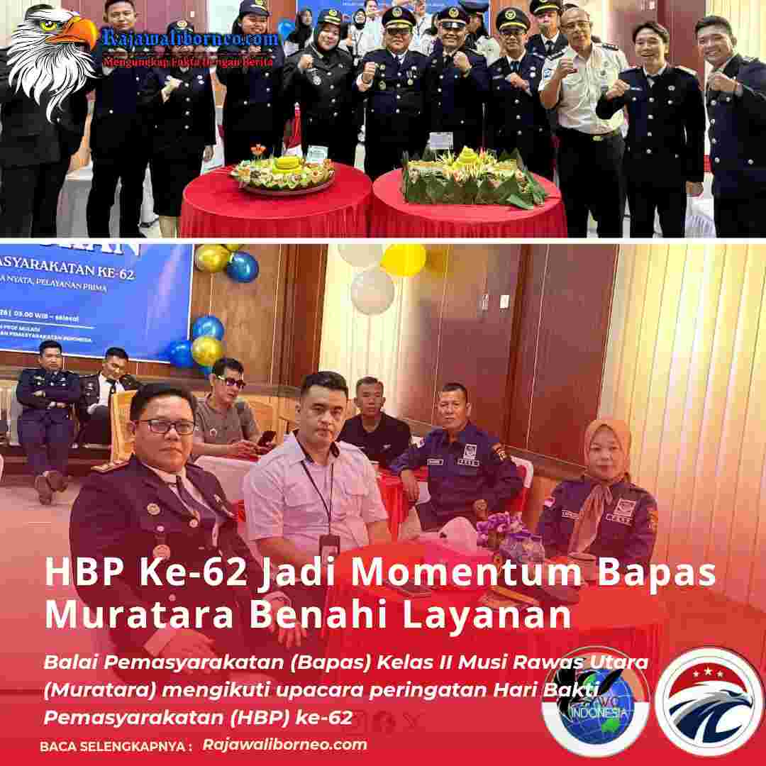 HBP Ke-62 Jadi Momentum Bapas Muratara Benahi Layanan