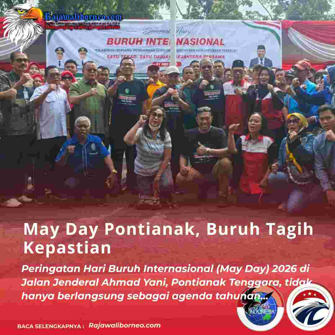 May Day Pontianak, Buruh Tuntut Kepastian