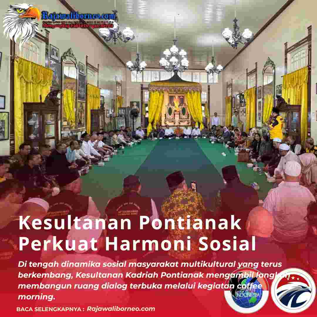 Kesultanan Pontianak Perkuat Harmoni Sosial
