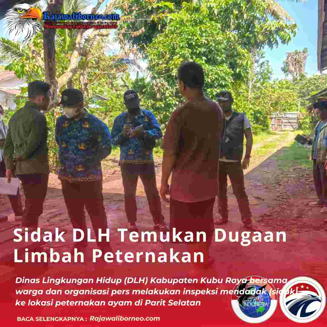Sidak DLH Temukan Dugaan Limbah Peternakan