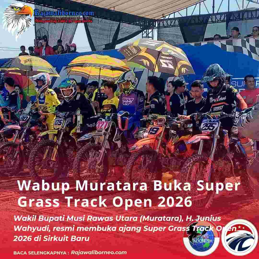 Wabup Muratara Buka Super Grass Track Open 2026
