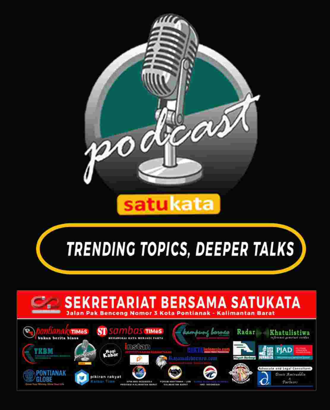 Satukata Resmi Buka Sekretariat Bersama di Pontianak.