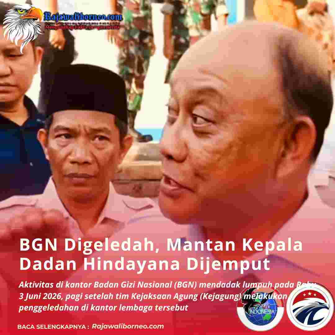 BGN Digeledah, Mantan Kepala  Dadan Hindayana Dijemput