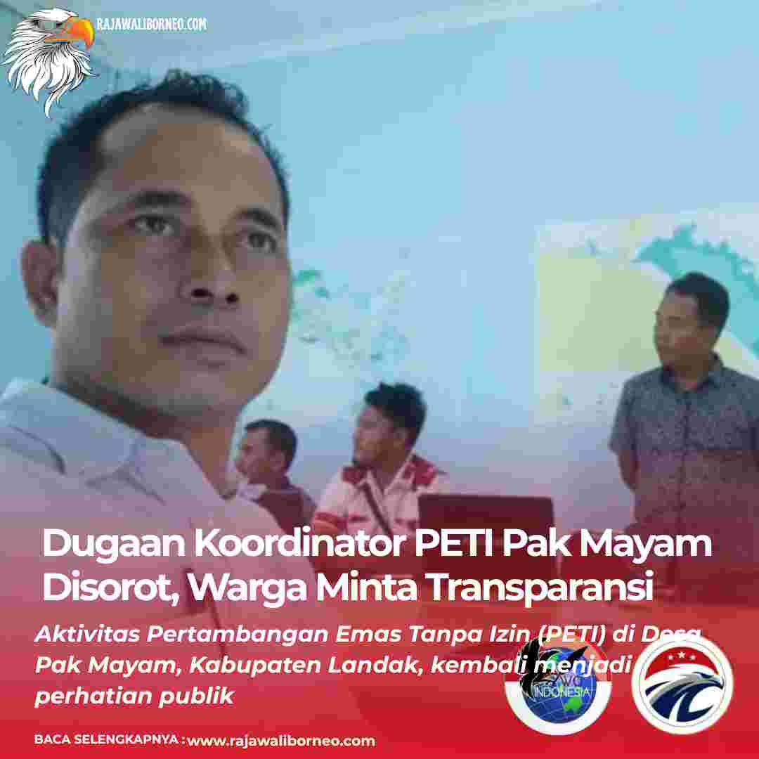 Dugaan Imak Koordinator PETI Pak Mayam Disorot