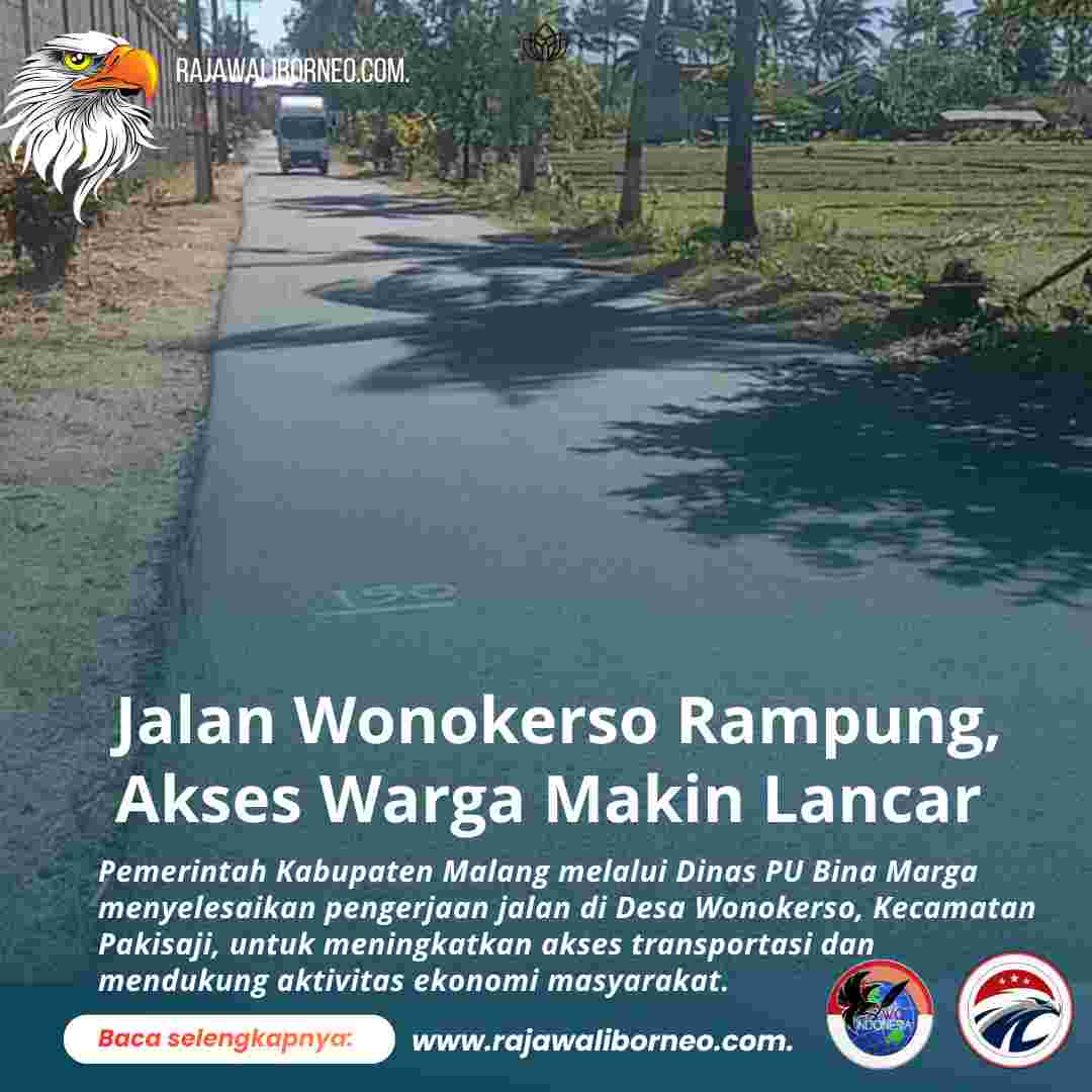Jalan Wonokerso Rampung, Akses Warga Makin Lancar