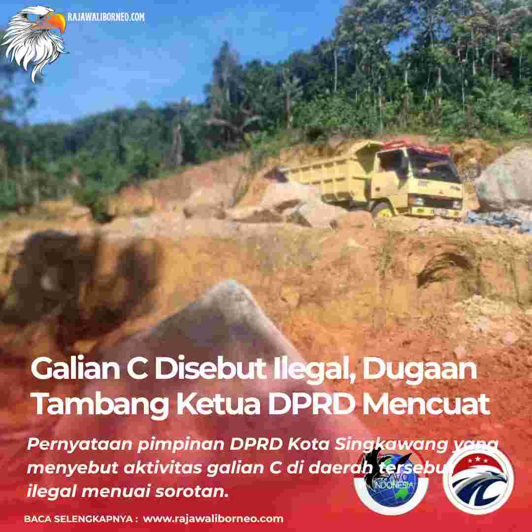 Galian C Disebut Ilegal, Dugaan Tambang Ketua DPRD Mencuat