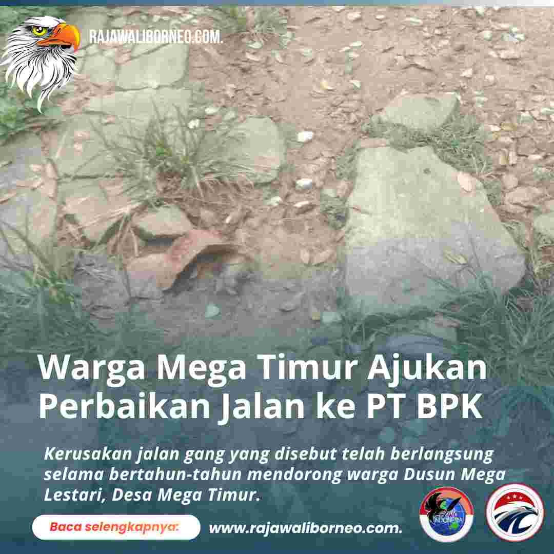 Warga Mega Timur Ajukan Perbaikan Jalan ke PT BPK